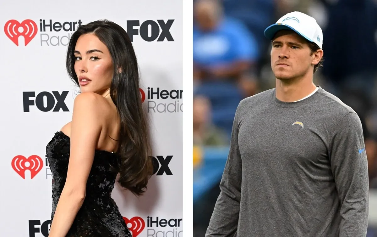 Koľko vyšších je quarterback Chargers Justin Herbert ako jeho zvedavá priateľka Madison Beer?