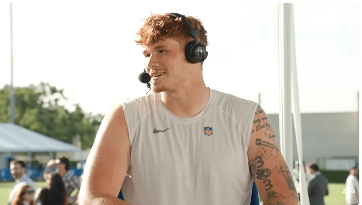 Manželka LA Rams Tight End Terrance Fergusonova manželka, Sophia Meyer, reaguje po tom, čo sa stala virálnou, pomocou NSFW „Ugly Feet“ TikTok