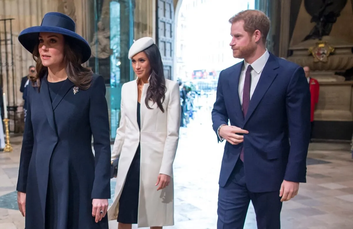 Moment, princezná Kate sa „vzdala“ princovi Harrymu a Meghan