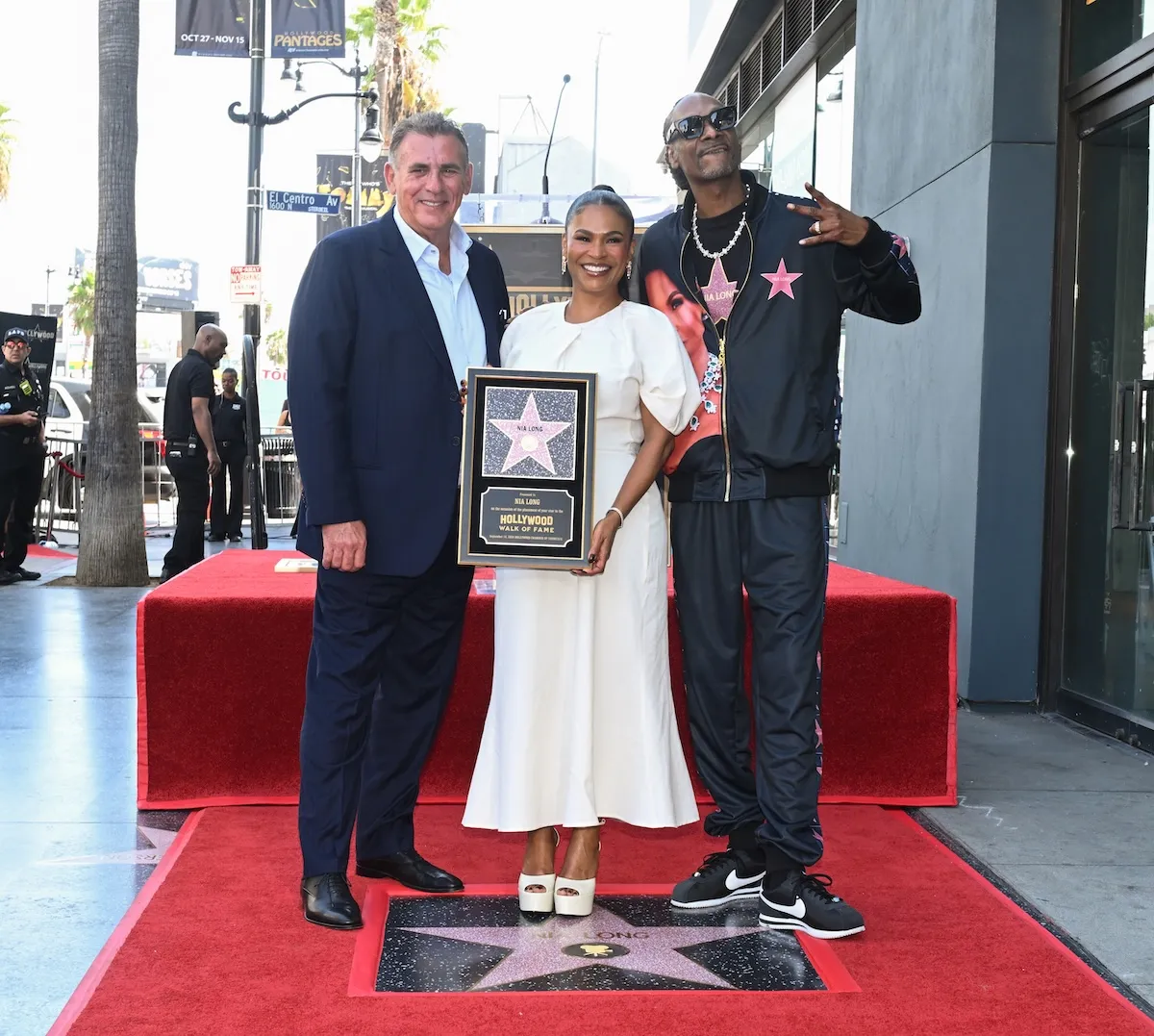 "Michael" hviezda Nia Long žiarila na svojom hollywoodskom chodníku slávy
