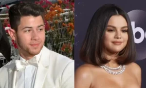 Selena Gomez dáva Nickovi Jonasovi nostalgické prikývnutie červenými šatami Prada a TikTok